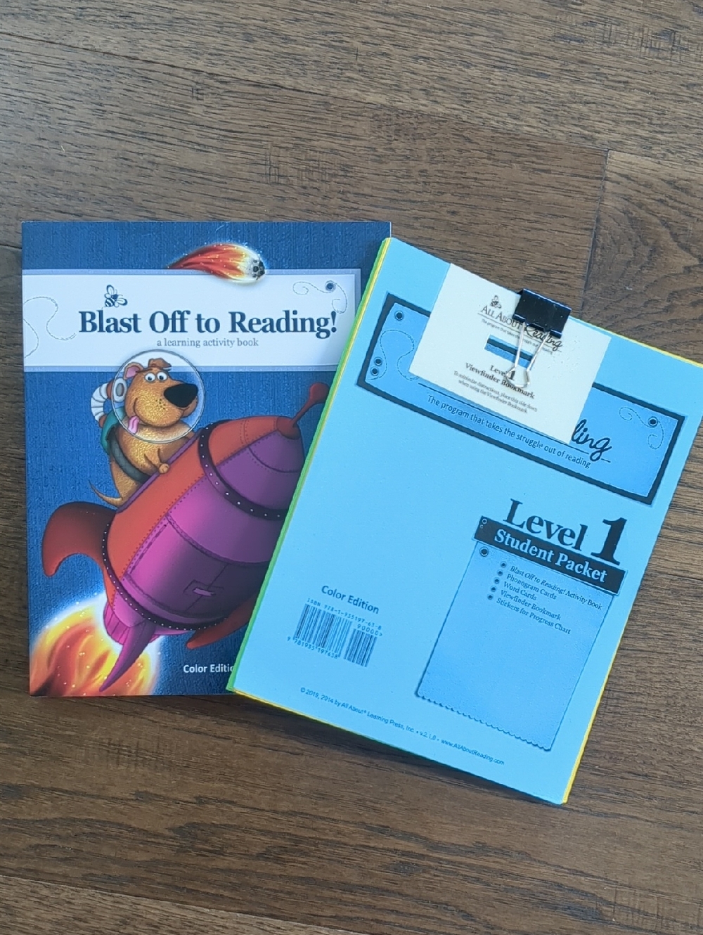 Blast Off to Reading! Learning Activity Book & Level 1 Student Packet - Blue